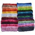 thumbnail image 5 of QandSweet Diademas elásticas para bebé niña Cintas para el cabello de ganchillo (26 colores), 5 of 5