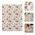 thumbnail image 6 of LHWEN Halloween Thanksgiving Flannel Blanket Decorative Fall Throw for Couch Sofa Bed Pumpkin and Maple Design Soft and Cozy Travel Blanket for Autumn Snuggling Machine Washable Blanket Perfect, 6 of 9