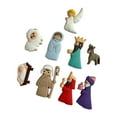 thumbnail image 4 of 9Pieces Nativity Scene Statue Christmas Novelty Button Flat Back Charm Embellishments for Crafts Ornaments Accessories, 4 of 8