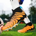 thumbnail image 5 of Zapatos de fútbol profesionales para hombre, botas de entrenamiento de tobillo, transpirables, de alta calidad, TF/FG, para exteriores, Unisex, 5 of 5