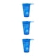 thumbnail image 3 of Sonducket Botellas de agua de matraz blando, convenientes y portátiles para actividades al aire libre, botella de agua plegable, azul oscuro, Type1 NO1, 3 of 6