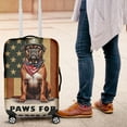 thumbnail image 4 of Freedom Paws Patriotic Boxer Vintage Memorial Day Travel Luggage Cover Boxers Dog Lover Gifts Idea Suitcase Dust Protective Decor - 12006, 4 of 5