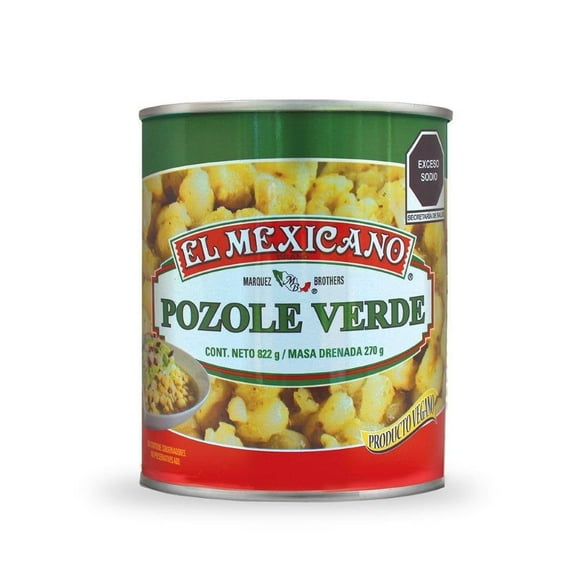 Pozole verde El mexicano 822 g
