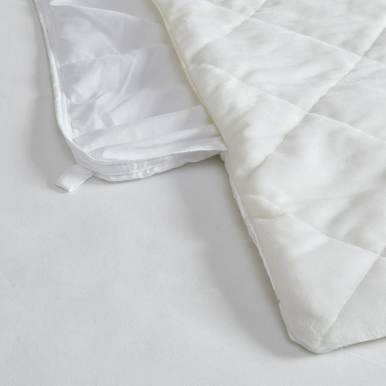 Beautyrest Luxury Solid Quilted Mink Weighted Blanket