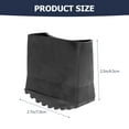 thumbnail image 2 of Pretyzoom 4Pcs Ladder Leg Caps Black Rubber Protective Cover for Flooring and Ladder Stability, 2 of 5