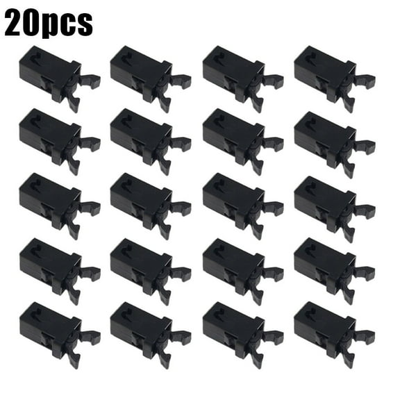 Trash Can Plastic Lock Self-Locking Switch Replacement Catch Compatible Touch Lid Bin Latch Repair Clip Black