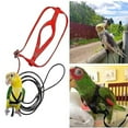 thumbnail image 2 of Pet Parrot Bird Harness Leash Adjustable Bird Flying Harness Traction Rope With Cute Wing For Parrots Outdoor Training Toy Z, 2 of 4