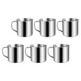 thumbnail image 3 of 6 uds. Tazas de agua para niños, tazas de café expreso, tazas de café de acero inoxidable, tazas de agua pequeñas, accesorios para el hogar, 3 of 5