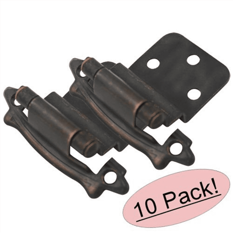 Cosmas 17328ORB Oil Rubbed Bronze Hinge 3/8" Inset [17328ORB