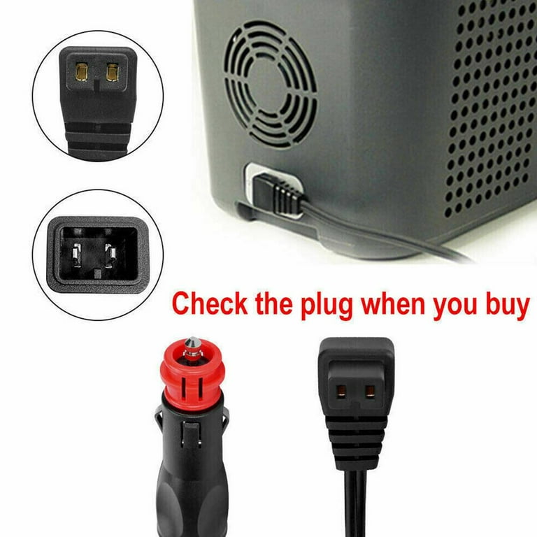 12V Merit Cigarette Plug For Waeco CF40 Fridge Adaptor Cable Lead Power-UK  STOCK I2V5