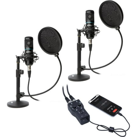 UPC: 0817711022586 | Movo Photo MPB-DI Smartphone Podcast Recording Kit for iOS Devices