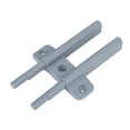 thumbnail image 3 of Agujero de perforación o adaptador apto para gabinetes de cocina, amortiguadores de puertas de gabinetes de cierre suave, paquete de 10, 3 of 8