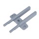 thumbnail image 3 of Agujero de perforación o adaptador apto para gabinetes de cocina, amortiguadores de puertas de gabinetes de cierre suave, paquete de 10, 3 of 8