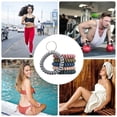 thumbnail image 4 of CHUANK Bracelet Extensible Porte-Clés Rétractable Porte-Clés Élastique Attaches Cheveux Ressort Flexible Porte-Clés pour Sports Extérieur Gym Piscine 10 Pcs Multi-Couleur, 4 of 8