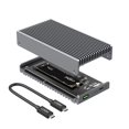 thumbnail image 1 of Carcasa SSD externa Qwiizlab sin ventilador USB4 Thunderbolt 40 Gbps, 1 of 8