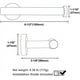thumbnail image 2 of Soporte de papel higiénico Oro pulido, suspensión TP redonda de acero inoxidable SUS304, almacenamiento de rollos de papel higiénico moderno para baño, 2 of 5