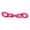 Rose Red, variant on simhoa Chain Link Throw Pillow Knot Decorative Cushion Bedding Birthday Love Pillow Black