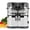 36#White, variant on Double Head Fruit Squeezer, Efficient Juicing System, Noise Reduction Motor, Compact Electric Extractor, Durable Press Tool for Household Spaces, Snack Bars and Daily Beverage Making UK Plug