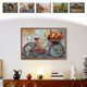 thumbnail image 1 of Decoración de Pared Tridimensional de Chapa Metálica | Resistente Al Agua y a Las Quemaduras Solares | Hierro Forjado | Multicolor | 30 X 20 X 0,5 Cm | 1 Unidad, 1 of 6