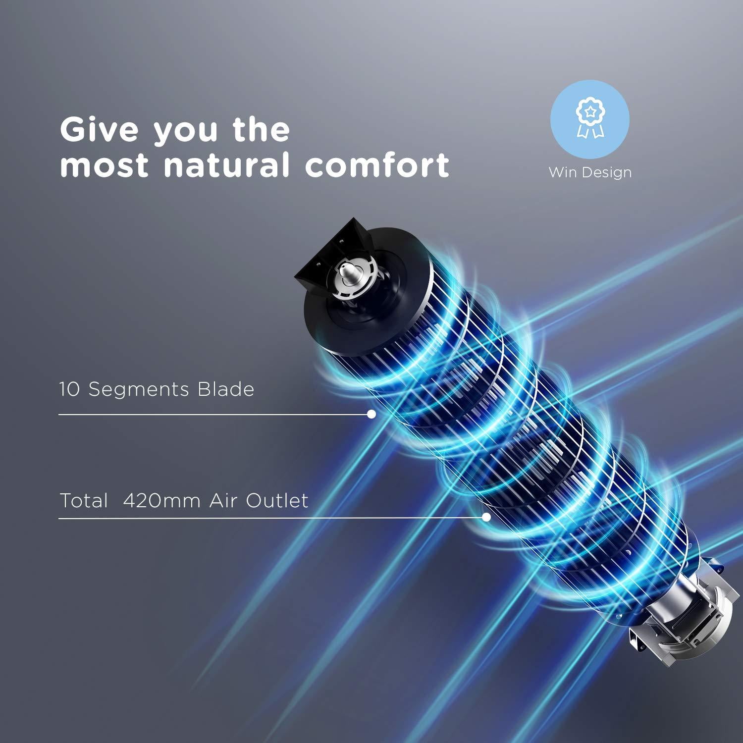Pelonis 40 Oscillating Tower Fan with Remote, 3-Speed Settings with  3-Modes, Black - Walmart.com