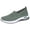 Green, variant on Women's Woven Orthopedic Breathable Soft Shoes Arch Support, Foam Shoes Walking Anti-Skid Sports Shoes Black 9