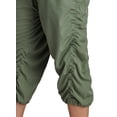thumbnail image 6 of RBX Active Women's Plus Size Lightweight Woven Capri Pant With Pockets, 6 of 6
