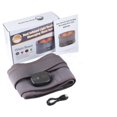 thumbnail image 5 of Heated Back Massager Belt with Vibration and Red Light, Cordless Lower Back Heating Pad for Soothing Comfort and Relaxation, Adjustable Waist Wrap for Men and Women, Gray, 5 of 5