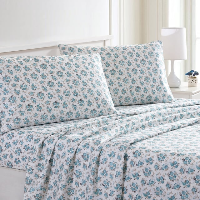 Juego de sábanas y fundas de almohada Modern Threads Forever Roses