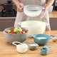 thumbnail image 4 of de PláStico para Mezclar, Juego de 8 Tazones Multicolores para Mezclar, Que Incluyen Tazas Medidoras, Colador, Tamiz, TazóN, para Cocinar, 4 of 6