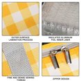 thumbnail image 3 of Paquete de 2 bolsas de comestibles reutilizables con aislamiento, bolsa refrigeradora plegable para comestibles, bolsa aislante grande resistente, 3 of 6