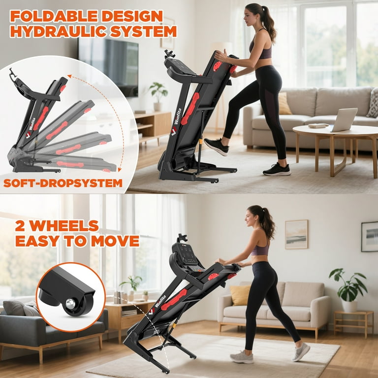 Treadmills for Home, Portable Treadmill with Incline,