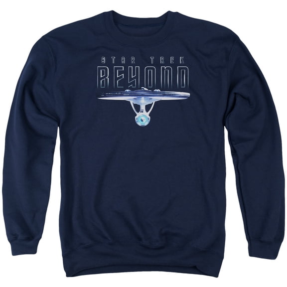 Star Trek Beyond Enterprise Beyond Adult Crewneck Sweatshirt Navy