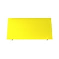 thumbnail image 6 of Utopia 11.81" High Rectangle Coffee Table with Splayed Legs in Yellow, 6 of 6