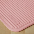 thumbnail image 2 of KitchenAid Ribbed Soft Silicone Pot Holder Set, Dried Rose, Set of 2, 2 of 6