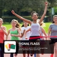 thumbnail image 5 of STOBOK 4Pcs Small Handheld Signal Flags with Comfortable Grip for Outdoor Referee and Race Conducting, 5 of 6