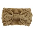thumbnail image 5 of 4 Uds orejeras de ganchillo diadema de punto suave turbina elástica diadema calentador para mujeres en invierno, 5 of 5