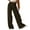 Brown, variant on AKOEE Women's Wide Leg Corduroy Pants with Pockets High Waisted Straight Fit Work Dressy Casual Trousers (XL, Brown)