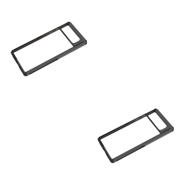 Bearachild Funda para teléfono Funda transparente para smartphone Reemplazo de carcasa flexible para Pixel 6 Negro/píxel 6 2Conjunto