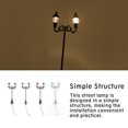 thumbnail image 3 of maskred Landscape Streetlight Prop Interesting Simulation Light Model DIY Miniature Lamp Props Scene Layout Decoration Accessories Green/Warm white, 3 of 9