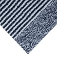 thumbnail image 6 of Mineral Spring Luxury Bath Stripe Tufted Polyester Bath Rug, Graphite Blue, 20" x 32", 6 of 7
