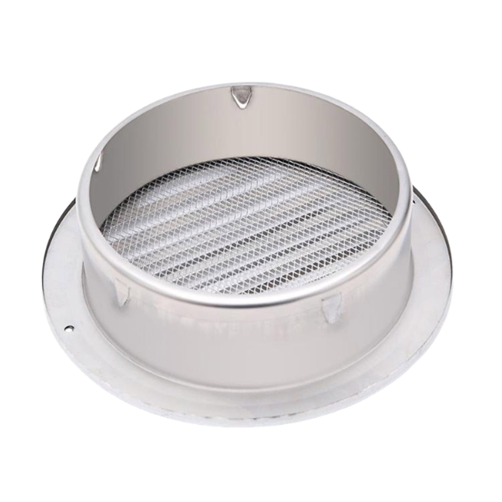 201 Stainless Steel Kitchen Range Hood Exhaust Vent Cover | Round Outdoor Vent Cap | Prevents Rainwater & Pest Entry | Easy Installation for Standard Exhaust Openings