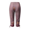 thumbnail image 5 of Pantalons Cargo Décontractés pour Femmes par Generic TG Noir Uni Capris Décontractés, Cordon de Serrage, Raccourcis, Légers, 1 Unité, 5 of 5