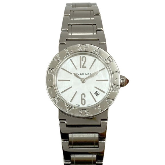 Pre-Owned BVLGARI Bulgari BBL26S Quartz Watch SS Shell Dial Women's 26mm (Good)