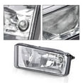 thumbnail image 4 of PIT66 Pair Bumper Fog Lights Lamps w/Bulbs Clear Lens Fit For Chevy Silverado/Tahoe/Suburban/Gmc Sierra 2007-2015, 4 of 10