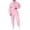 Pink, variant on 2026 New!Women's 2 Piece Half Zip Sweatshirt Jogger Sweatpants Tracksuit Lounge Set 2026 Clothes