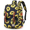 thumbnail image 1 of Mochila para portátil YGR Floral para mujer, viajes universitarios y trabajo, 1 of 6