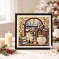 thumbnail image 6 of IPEWLEX Christmas Theme Full Round Drill Diamond Art Kit for Wall Decor & Holiday Gift, Vintage Holiday Patterns with Layered Visual Effect, Easy for Beginners, Includes Tools & Extra Beads, 6 of 6