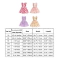 thumbnail image 4 of IBTOM CASTLE Kids Girls Birthday Party Dress Sequins Butterfly Daisy Polka Dots Embroidery Princess Tulle Wedding Pageant Evening Gown, 4 of 8