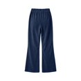 thumbnail image 7 of Women's Casual Wide Leg Dress Pants Flattering High Waisted Pleated Flare Trousers with Adjustable Drawstring for Daily Wear, 7 of 7