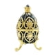 thumbnail image 2 of Titular de de almacenamiento de la joyería del huevo de Pascua del de flor del diamante de imitación del Fernando Caja de la joyería de los huevos de Pascua, 2 of 6